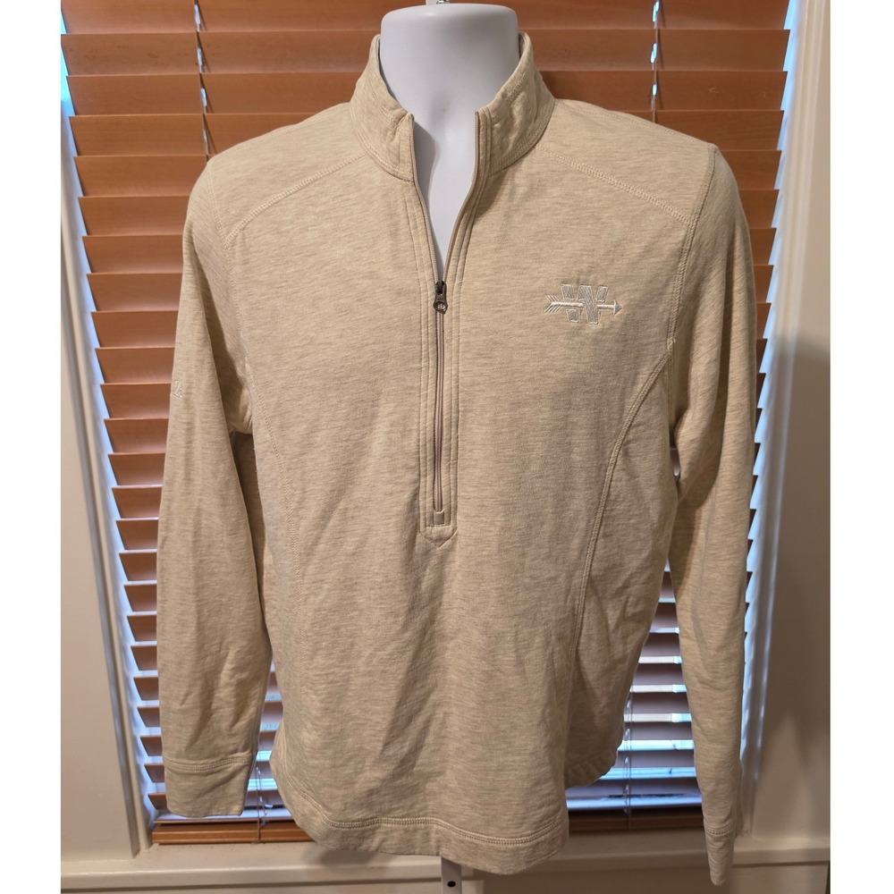 Johnnie-O Quarter Zip Pullover MMWII 23 Women Large